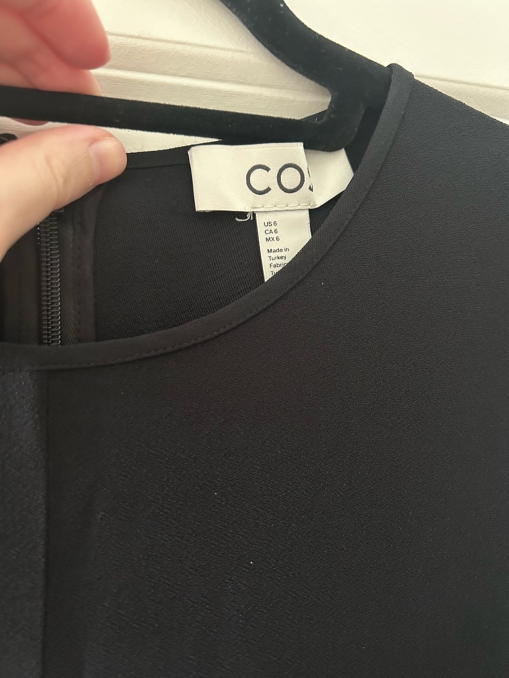 COS Black Sleeveless Maxi Dress, US6 - Picture 2 of 5